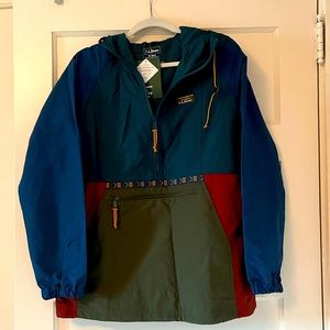 L.L. Bean Women's Mountain Classic Anorak, Multi-Color